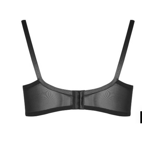 FOX & ROYAL Hollie Underwire Demi Bra - black sz 46 G/H - Picture 5 of 5